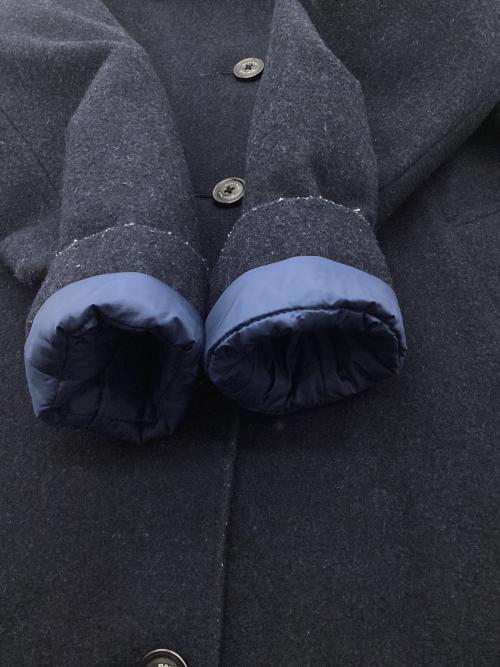 mont-bell（モンベル）mont-bell (モンベル) ウール トラベルコート ネイビー サイズ:Mの古着・服飾アイテム