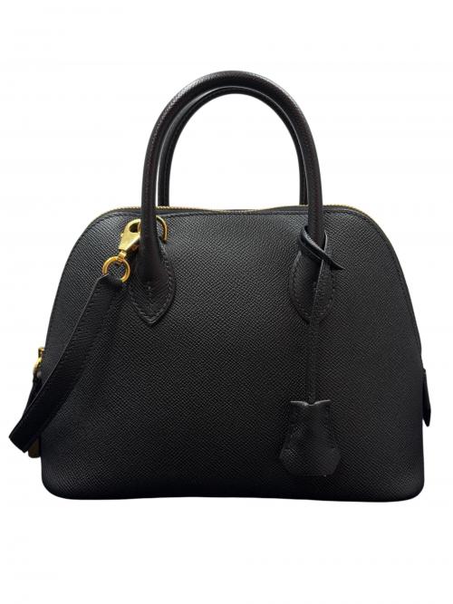 HERMES（エルメス）HERMES (エルメス) ボリード1923 25/ヴォーエプソン/ブラック/B刻印：2023年製造/ゴールド金具 ブラック サイズ:25の古着・服飾アイテム