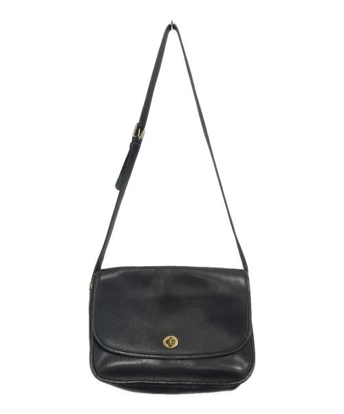 COACH（コーチ）COACH (コーチ) ターンロックシティショルダーバッグ ブラックの古着・服飾アイテム