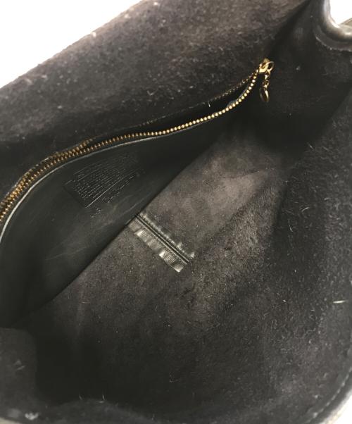 COACH（コーチ）COACH (コーチ) ターンロックシティショルダーバッグ ブラックの古着・服飾アイテム