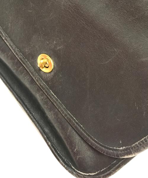 COACH（コーチ）COACH (コーチ) ターンロックシティショルダーバッグ ブラックの古着・服飾アイテム