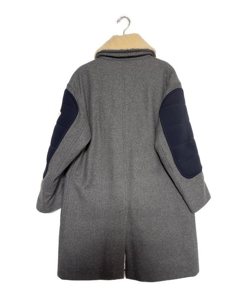 MONCLER（モンクレール）MONCLER (モンクレール) ami (アミ) GUILLAME/ボアダウンコート グレー サイズ:00の古着・服飾アイテム