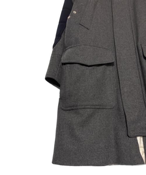 MONCLER（モンクレール）MONCLER (モンクレール) ami (アミ) GUILLAME/ボアダウンコート グレー サイズ:00の古着・服飾アイテム