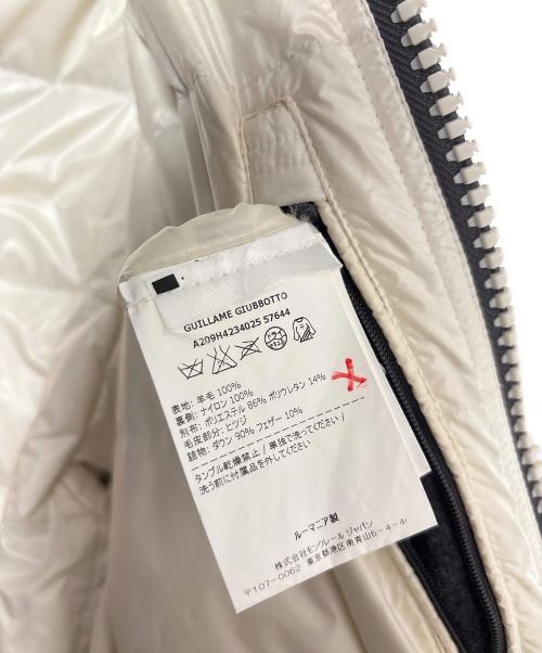 MONCLER（モンクレール）MONCLER (モンクレール) ami (アミ) GUILLAME/ボアダウンコート グレー サイズ:00の古着・服飾アイテム