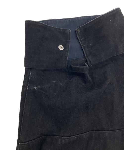 ALMOSTBLACK（オールモストブラック）ALMOSTBLACK (オールモストブラック) L/S BALLOON SHIRT ブラック サイズ:SIZE 2の古着・服飾アイテム