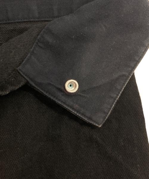 ALMOSTBLACK（オールモストブラック）ALMOSTBLACK (オールモストブラック) L/S BALLOON SHIRT ブラック サイズ:SIZE 2の古着・服飾アイテム