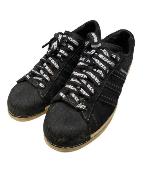 adidas（アディダス）adidas (アディダス) NEIGHBORHOOD (ネイバーフッド) ローカットスニーカー ブラック サイズ:28.5の古着・服飾アイテム
