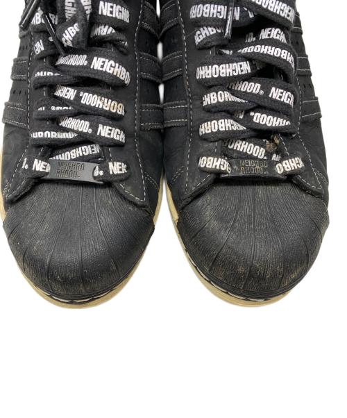 adidas（アディダス）adidas (アディダス) NEIGHBORHOOD (ネイバーフッド) ローカットスニーカー ブラック サイズ:28.5の古着・服飾アイテム