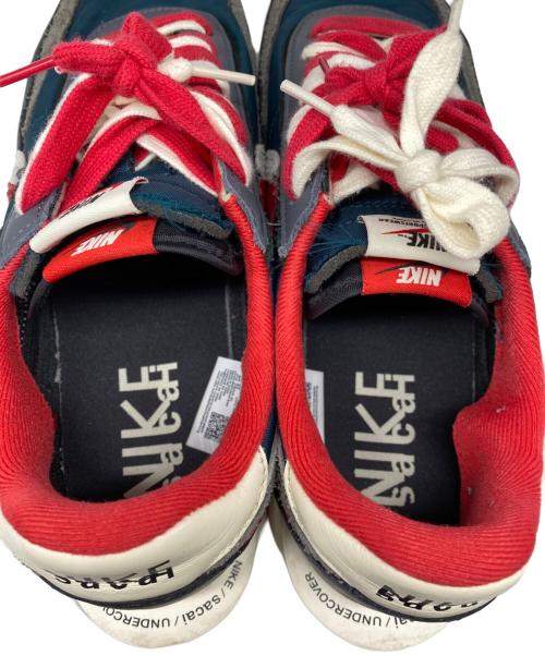 NIKE（ナイキ）NIKE (ナイキ) sacai (サカイ) UNDERCOVER (アンダーカバー) ローカットスニーカー レッド サイズ:29の古着・服飾アイテム
