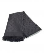 LOUIS VUITTONルイ ヴィトン）の古着「ショール・モノグラム ストール」｜アントラシット (グレー)