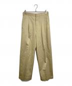 6(ROKU) BEAUTY&YOUTHロク ビューティーアンドユース）の古着「コットン チノ パンツ」｜ベージュ