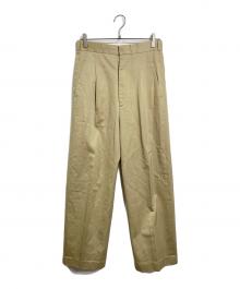 6(ROKU) BEAUTY&YOUTH（ロク ビューティーアンドユース）の古着「コットン チノ パンツ」｜ベージュ