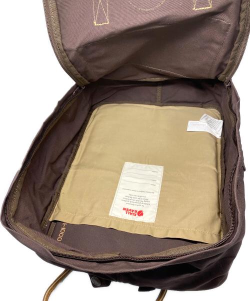 FJALLRAVEN（フェールラーベン）FJALLRAVEN (フェールラーベン) リュック ブラウンの古着・服飾アイテム
