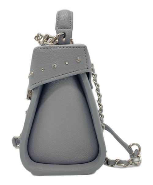 CELFORD（セルフォード）CELFORD (セルフォード) ビジュースタッズポシェット グレーの古着・服飾アイテム