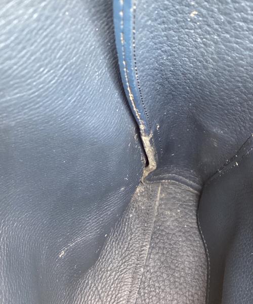 FURLA（フルラ）FURLA (フルラ) トートバッグ グレー×ネイビーの古着・服飾アイテム