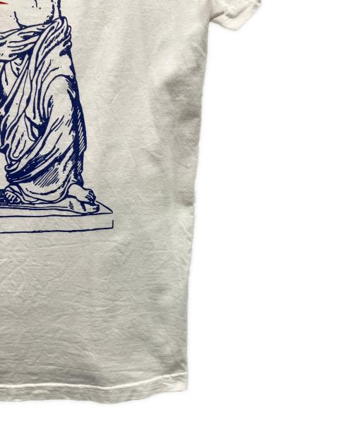 stussy（ステューシー）stussy (ステューシー) GREAT FUTURE SS TEE ホワイト サイズ:Mの古着・服飾アイテム