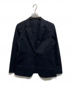 23区ニジュウサンク）の古着「ストレッチシャンブレー テーラードジャケット」｜ブラック