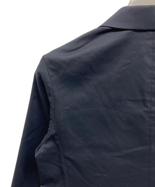 23区（ニジュウサンク）23区 (ニジュウサンク) ストレッチシャンブレー テーラードジャケット ブラック サイズ:38 未使用品の古着・服飾アイテム