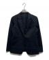 23区（ニジュウサンク）の古着「ストレッチシャンブレー テーラードジャケット」｜ブラック