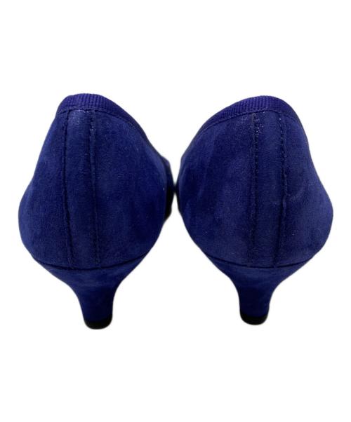 repetto（レペット）repetto (レペット) ヒールパンプス ブルー サイズ:37.5の古着・服飾アイテム