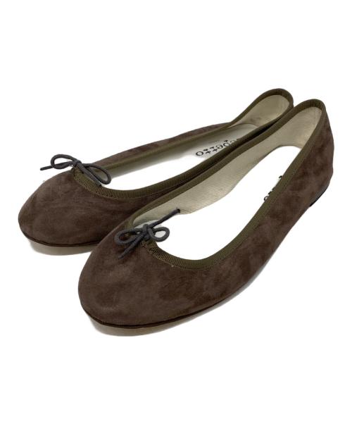 repetto（レペット）Repetto (レペット) ゴートレザースウェードパンプス ブラウン サイズ:381/2の古着・服飾アイテム