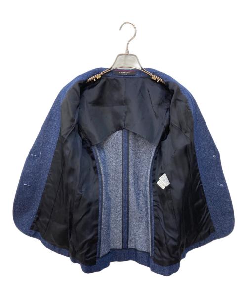 LEONARD（レオナール）LEONARD (レオナール) シルクデニムジャケット インディゴ サイズ:40の古着・服飾アイテム