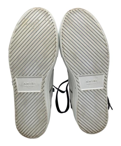 AMIRI（アミリ）AMIRI (アミリ) SUNSET SNEAKER ホワイト×ブラック サイズ:37の古着・服飾アイテム