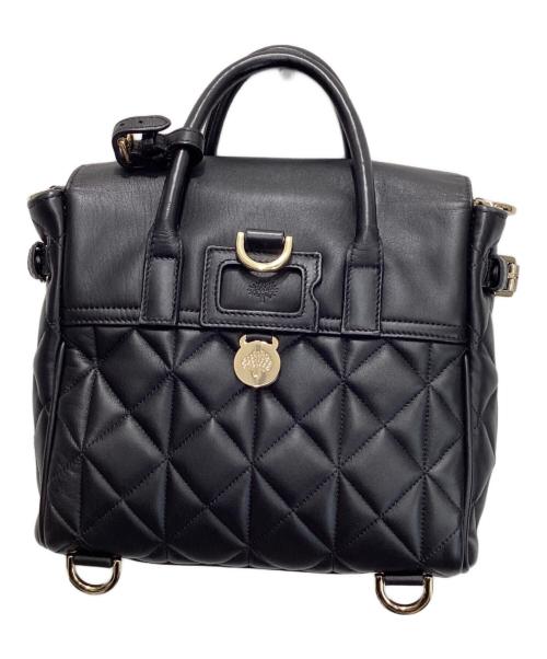 MULBERRY（マルベリー）MULBERRY (マルベリー) 3WAYバッグ ブラックの古着・服飾アイテム