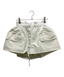 sacai（サカイ）の古着「Nylon Twill Shorts」｜ホワイト