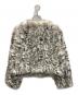 KIJUN (キジュン) Faux Fur Short Jacket Zebra ベージュ サイズ:S：12000円