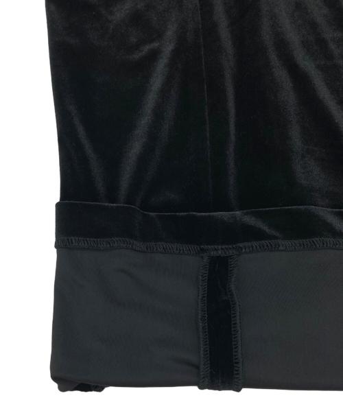 THE TOE（ザ・トゥー）THE TOE (ザ・トゥー) ANNECY VELOUR ONEPIECE ブラック サイズ:SIZE Sの古着・服飾アイテム