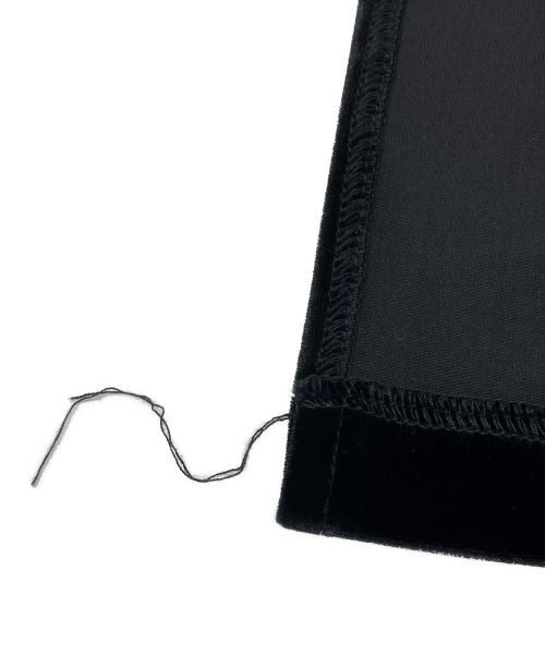 THE TOE（ザ・トゥー）THE TOE (ザ・トゥー) ANNECY VELOUR ONEPIECE ブラック サイズ:SIZE Sの古着・服飾アイテム