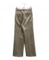 Plage (プラージュ) W-CLOTH スラックス グレー サイズ:SIZE 34 未使用品：6000円