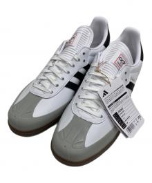 adidas×BAPE BY A BATHING APE（アディダス×ベイプバイアベイシングエイプ）の古着「スニーカー/SAMBA　BAPE」｜ホワイト×ブラック