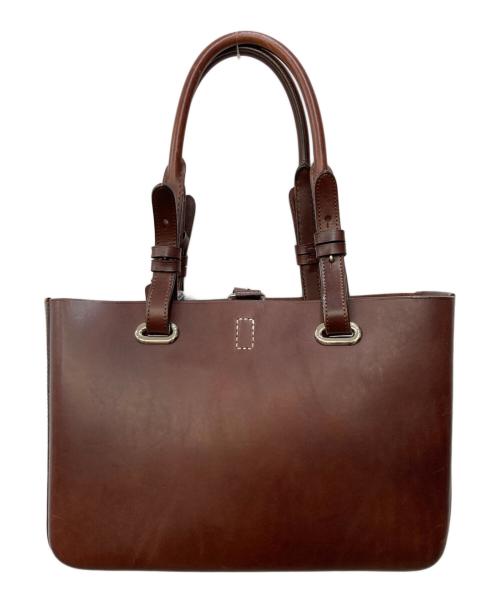 SOMES SADDLE（ソメスサドル）SOMES SADDLE (ソメスサドル) HT LABEL (エイチティーレーベル) レザートートバッグ バーガンディーの古着・服飾アイテム