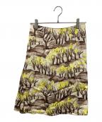 MARNIマルニ）の古着「プリントスカート」｜イエロー