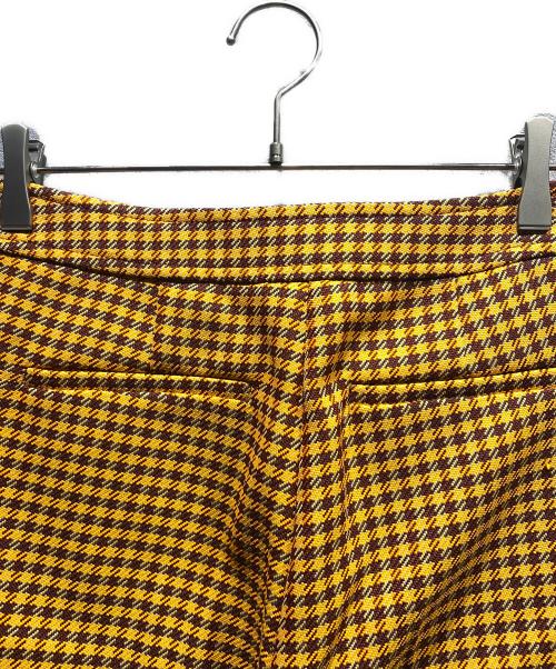 MARNI（マルニ）MARNI (マルニ) クロップドパンツ オレンジ×ボルドー サイズ:40の古着・服飾アイテム