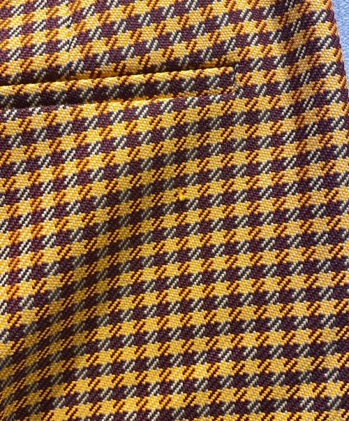 MARNI（マルニ）MARNI (マルニ) クロップドパンツ オレンジ×ボルドー サイズ:40の古着・服飾アイテム