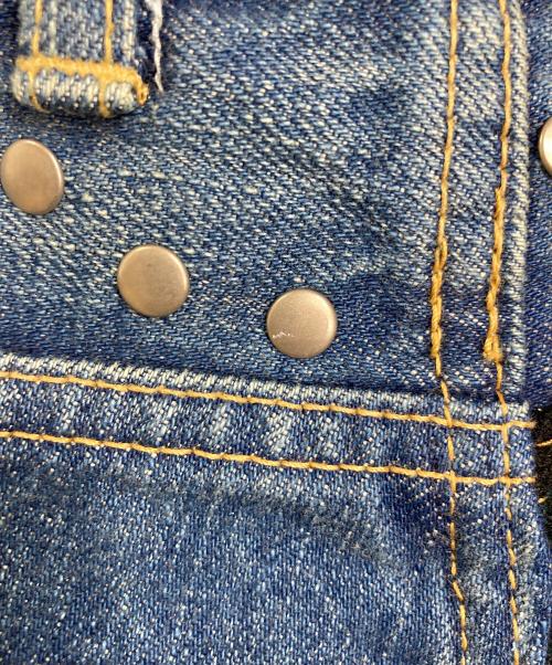 JUNYA WATANABE COMME des GARCONS（(ジュンヤワタナベ コムデギャルソン）JUNYA WATANABE COMME des GARCONS ((ジュンヤワタナベ コムデギャルソン) ランダムパッチワークデニムパンツ　デザインパンツ　デニムパンツ　日本製 インディゴ サイズ:XSの古着・服飾アイテム