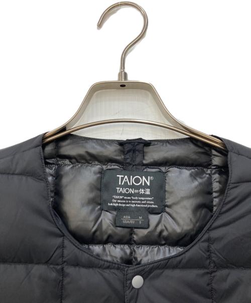 TAION（タイオン）TAION (タイオン) ダウンジャケット ブラック サイズ:Mの古着・服飾アイテム
