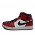 NIKE (ナイキ) AIR JORDAN 1 MID ブラック×レッド サイズ:27.5：10000円