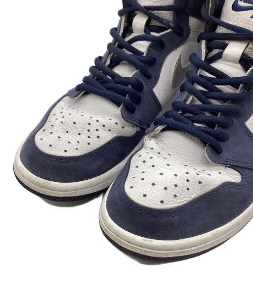 NIKE（ナイキ）NIKE (ナイキ) Jordan 1 High OG ホワイト×ネイビー サイズ:27の古着・服飾アイテム
