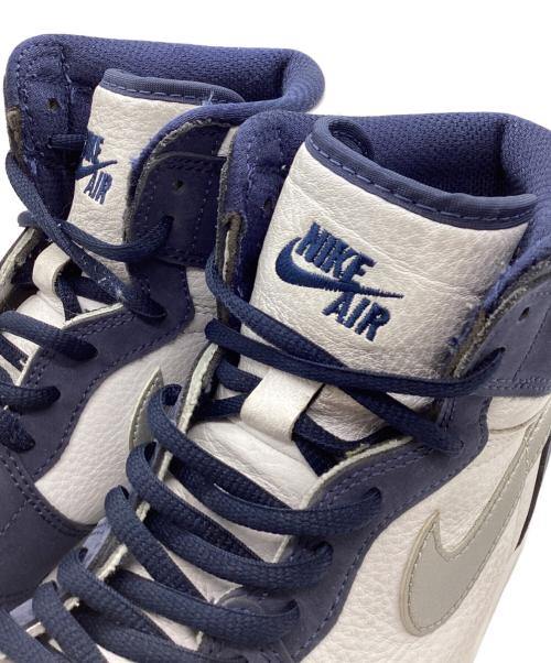 NIKE（ナイキ）NIKE (ナイキ) Jordan 1 High OG ホワイト×ネイビー サイズ:27の古着・服飾アイテム