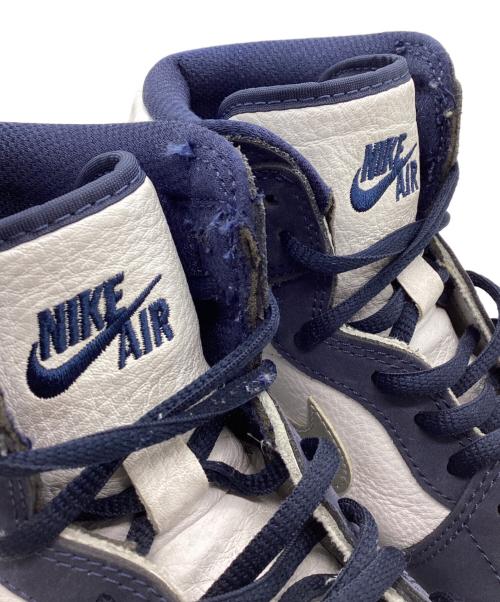 NIKE（ナイキ）NIKE (ナイキ) Jordan 1 High OG ホワイト×ネイビー サイズ:27の古着・服飾アイテム