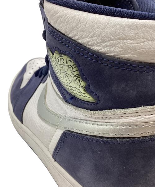 NIKE（ナイキ）NIKE (ナイキ) Jordan 1 High OG ホワイト×ネイビー サイズ:27の古着・服飾アイテム