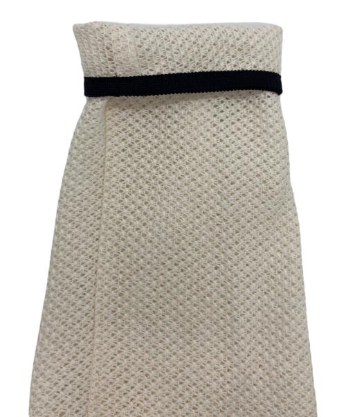 NOLLEY'S sophi（ノーリーズソフィー）NOLLEY'S sophi (ノーリーズソフィー) ウォッシャブルラッセルカーデジャケット アイボリー サイズ:38の古着・服飾アイテム