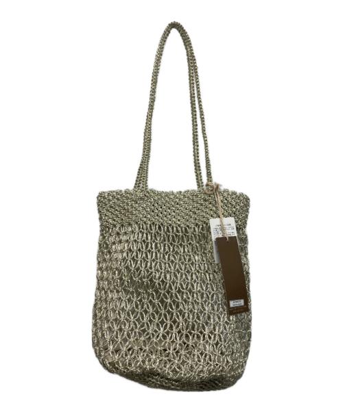 The Bagmati（ザバグマティ）The Bagmati (ザバグマティ) メッシュバッグ ゴールドの古着・服飾アイテム