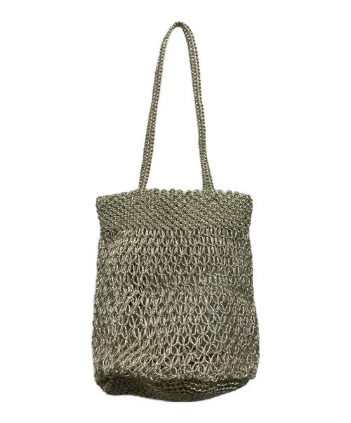 The Bagmati（ザバグマティ）The Bagmati (ザバグマティ) メッシュバッグ ゴールドの古着・服飾アイテム