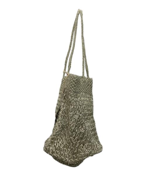 The Bagmati（ザバグマティ）The Bagmati (ザバグマティ) メッシュバッグ ゴールドの古着・服飾アイテム