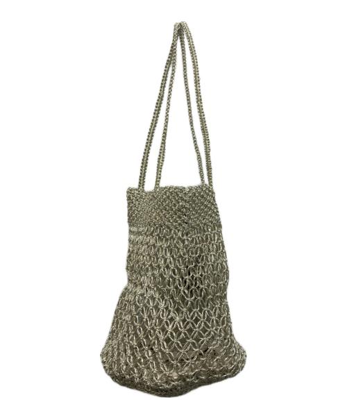 The Bagmati（ザバグマティ）The Bagmati (ザバグマティ) メッシュバッグ ゴールドの古着・服飾アイテム